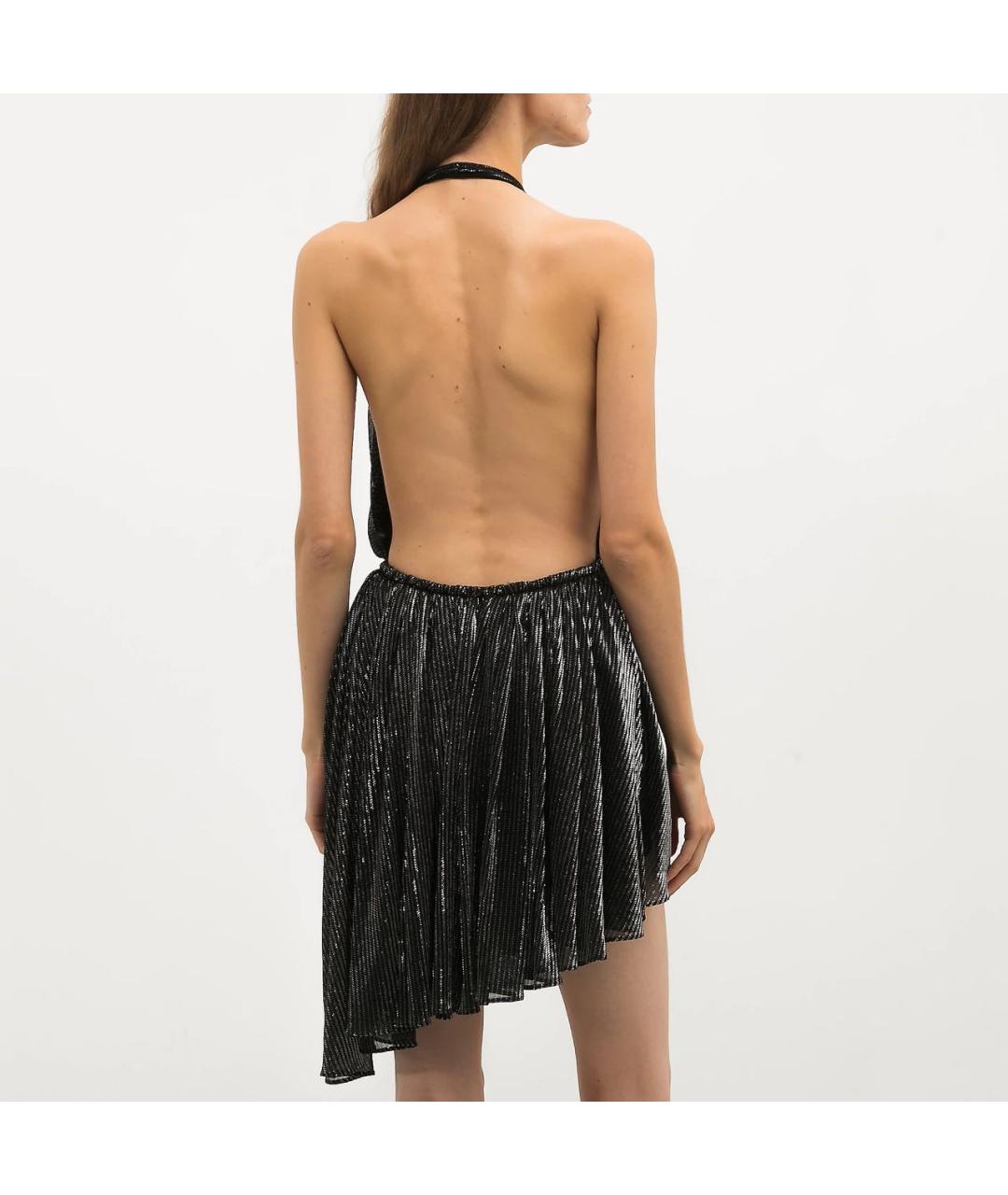 SAINT LAURENT Черное вечернее платье, фото 8