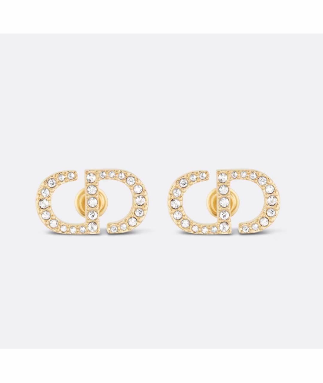 CHRISTIAN DIOR Золотые серьги, фото 9
