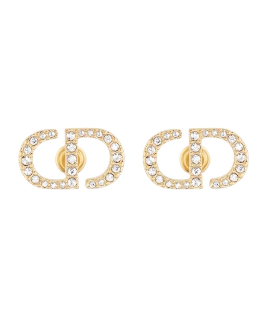 CHRISTIAN DIOR Золотые серьги, фото 1