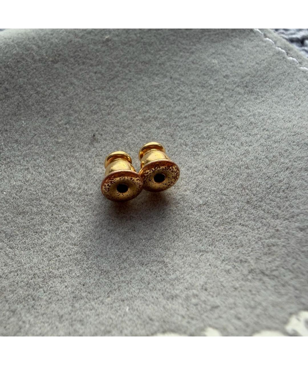 CHRISTIAN DIOR Золотые серьги, фото 5