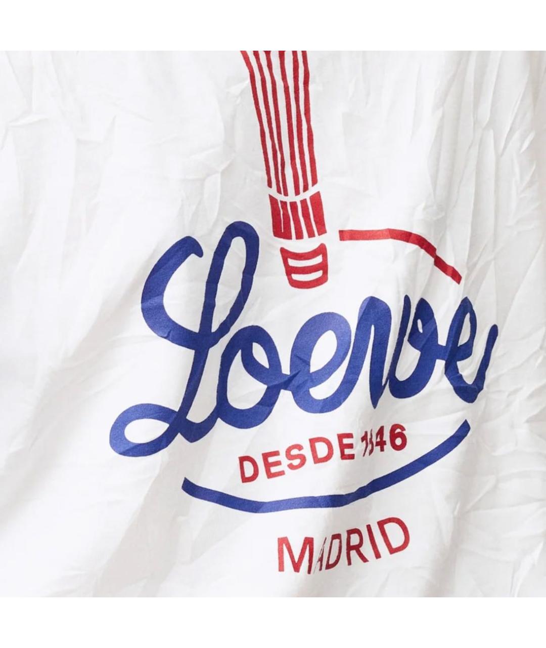 LOEWE Белая футболка, фото 4