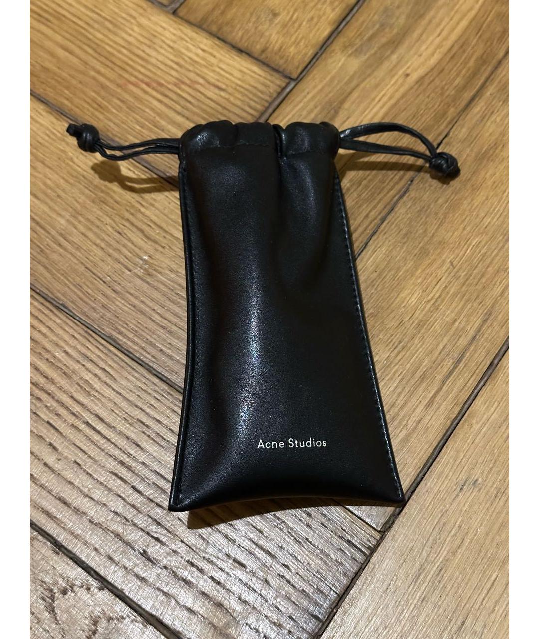 ACNE STUDIOS Белые пластиковые солнцезащитные очки, фото 4