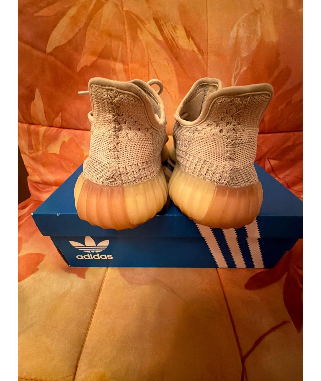 ADIDAS YEEZY Мульти текстильные кроссовки, фото 4