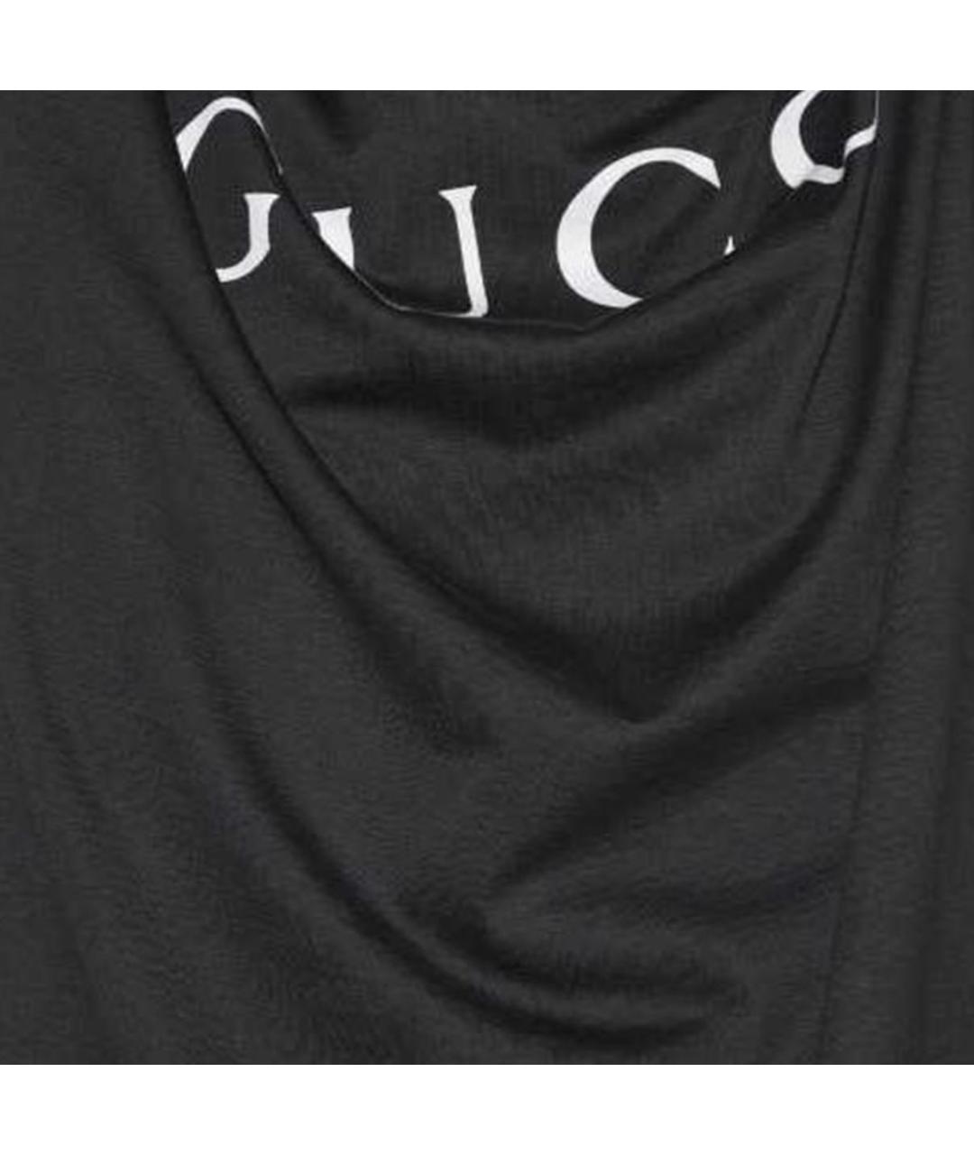 GUCCI Черная футболка, фото 2