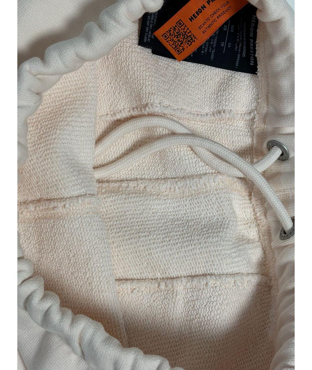 HERON PRESTON Розовые хлопковые брюки широкие, фото 6