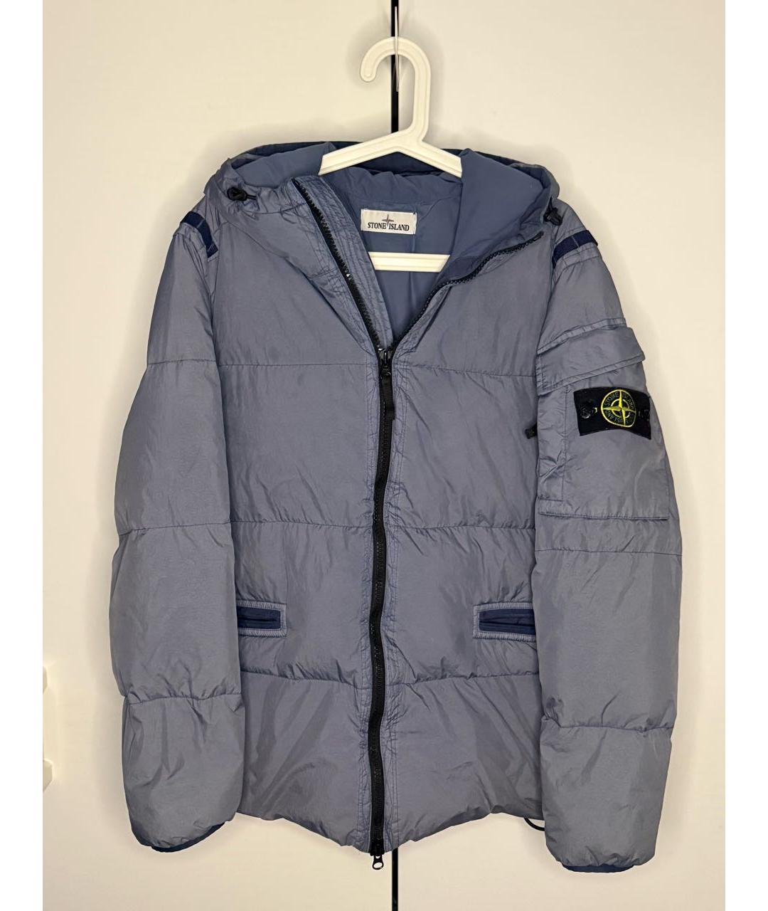 STONE ISLAND Голубая куртка, фото 8