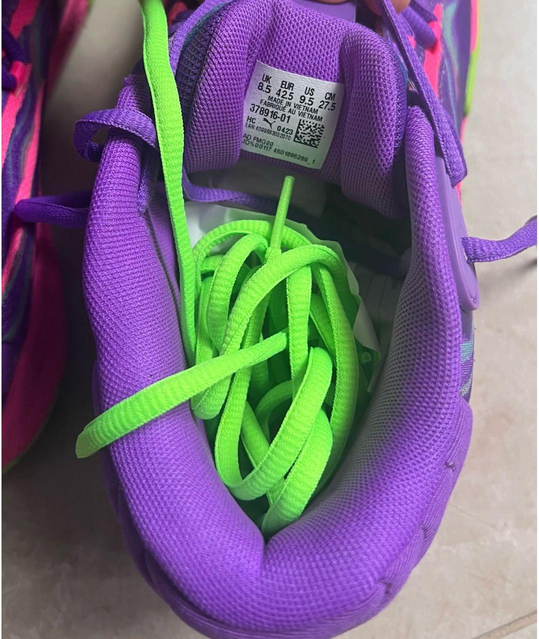 PUMA Мульти текстильные высокие кроссовки / кеды, фото 5