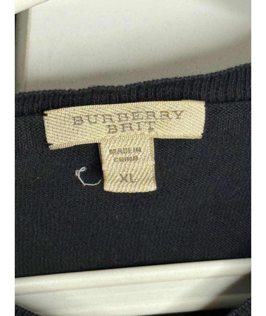 BURBERRY Черный джемпер / свитер, фото 3