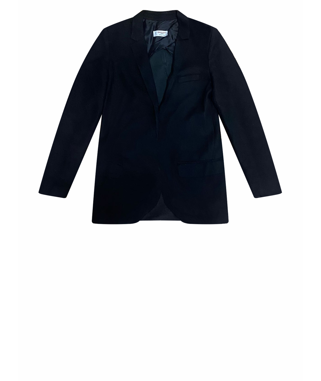 ALBERTO BIANI Черный шерстяной жакет/пиджак, фото 1