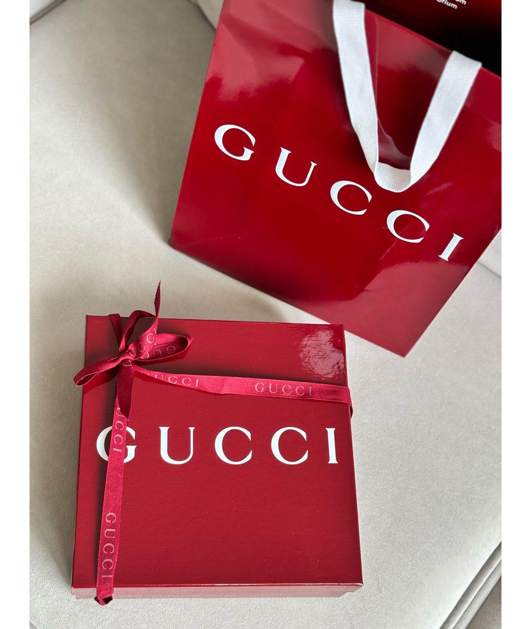 GUCCI Черная кожаная сумка через плечо, фото 8