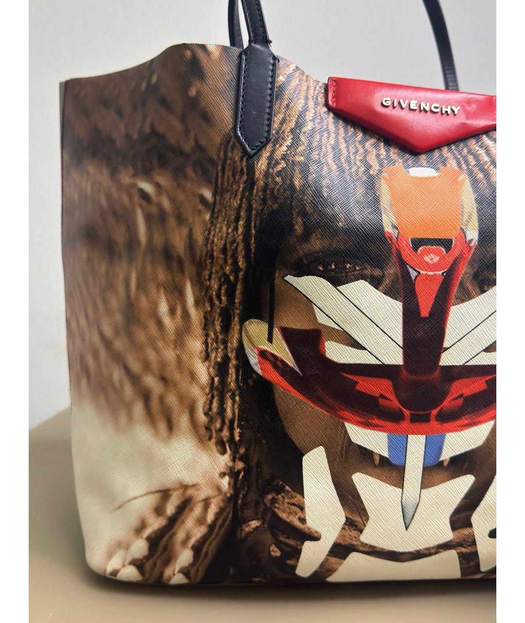 GIVENCHY Бежевая сумка тоут, фото 6