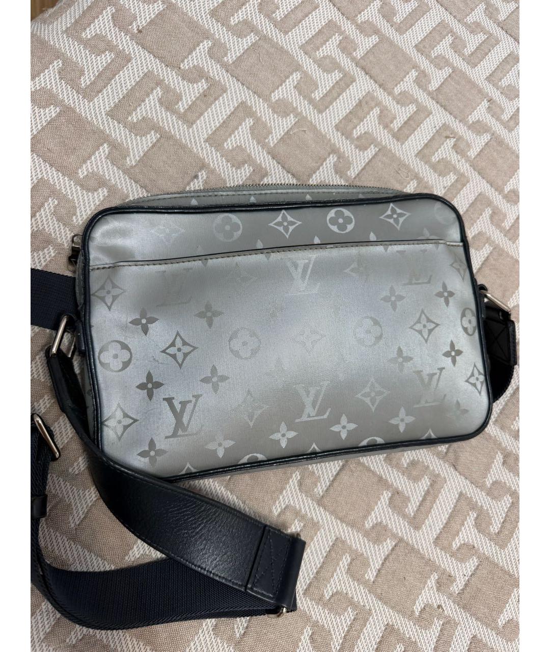 LOUIS VUITTON Голубая сумка на плечо, фото 2