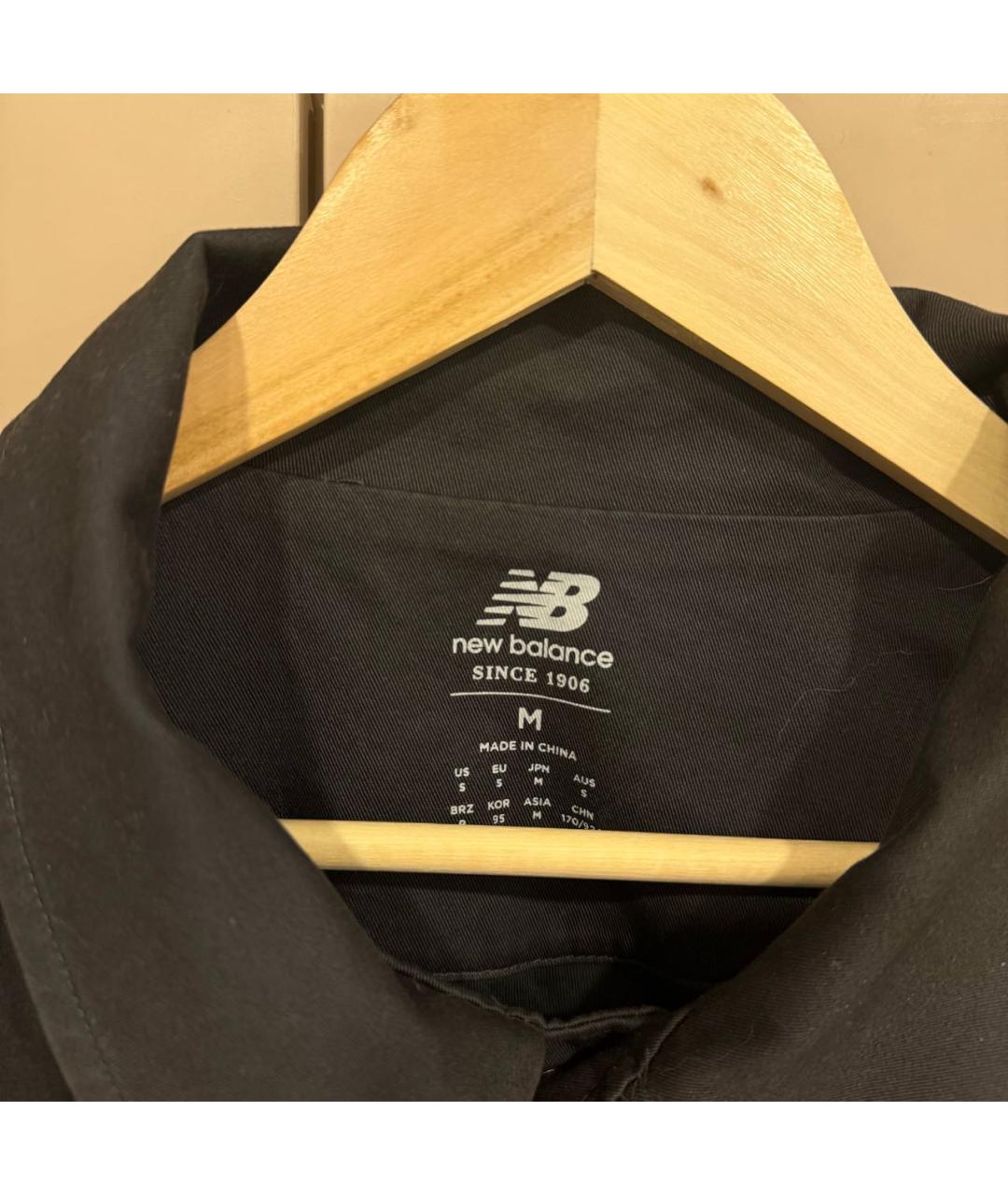 NEW BALANCE Черная хлопковая куртка, фото 6