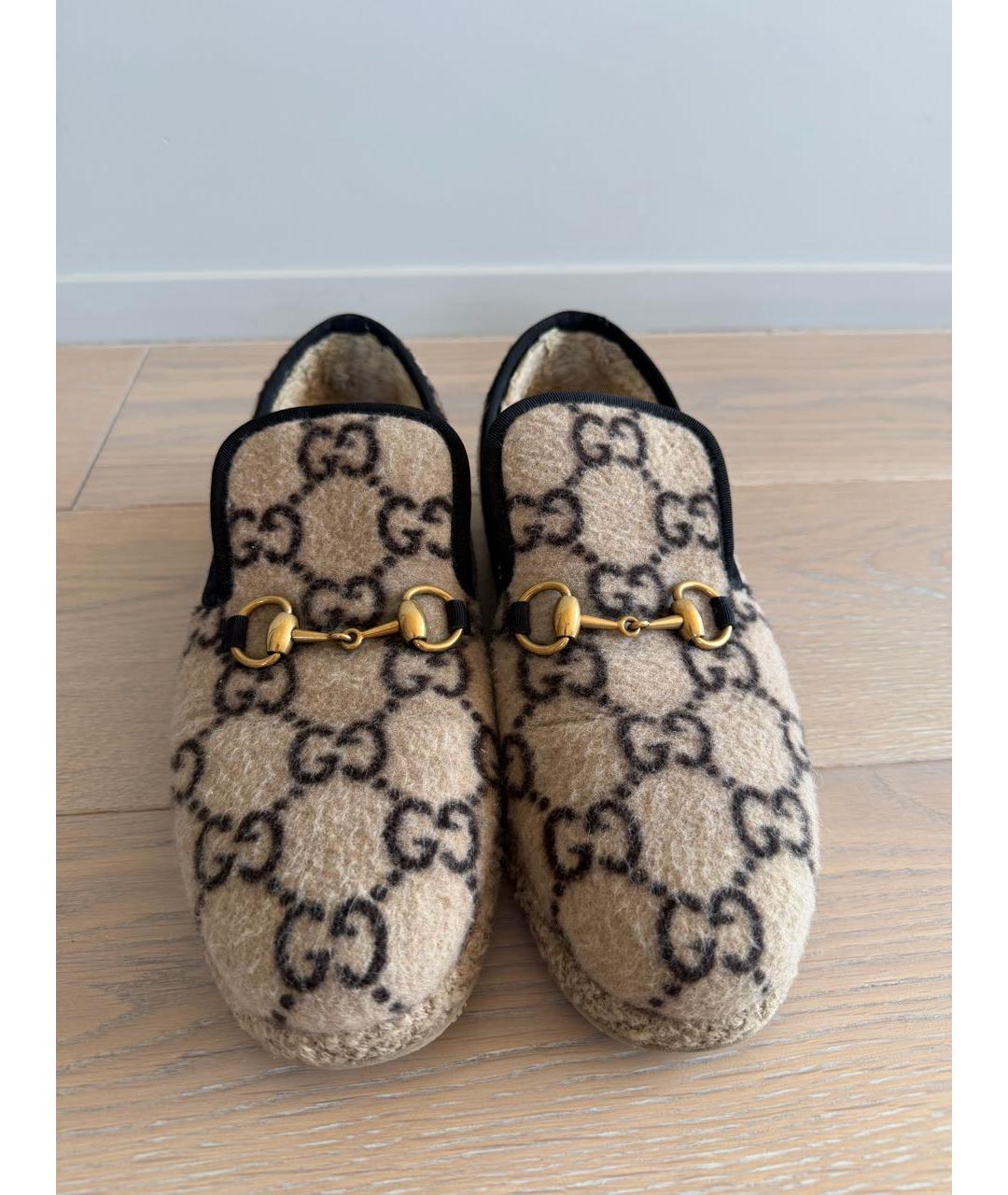 GUCCI Коричневые лоферы, фото 2