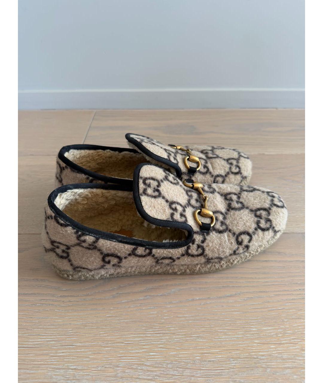 GUCCI Коричневые лоферы, фото 5