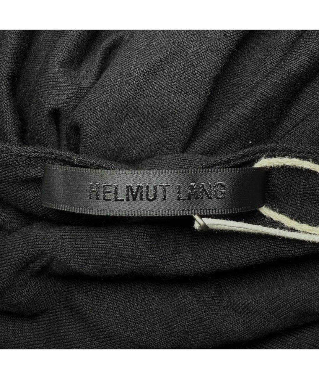 HELMUT LANG Черное повседневное платье, фото 6