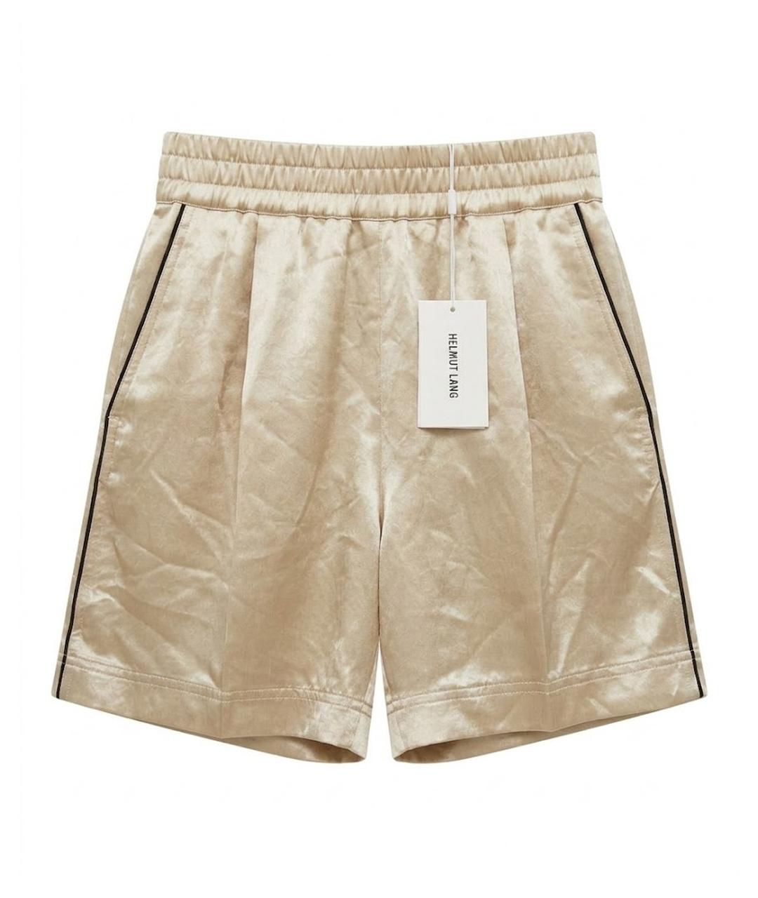 HELMUT LANG Бежевые шорты, фото 1
