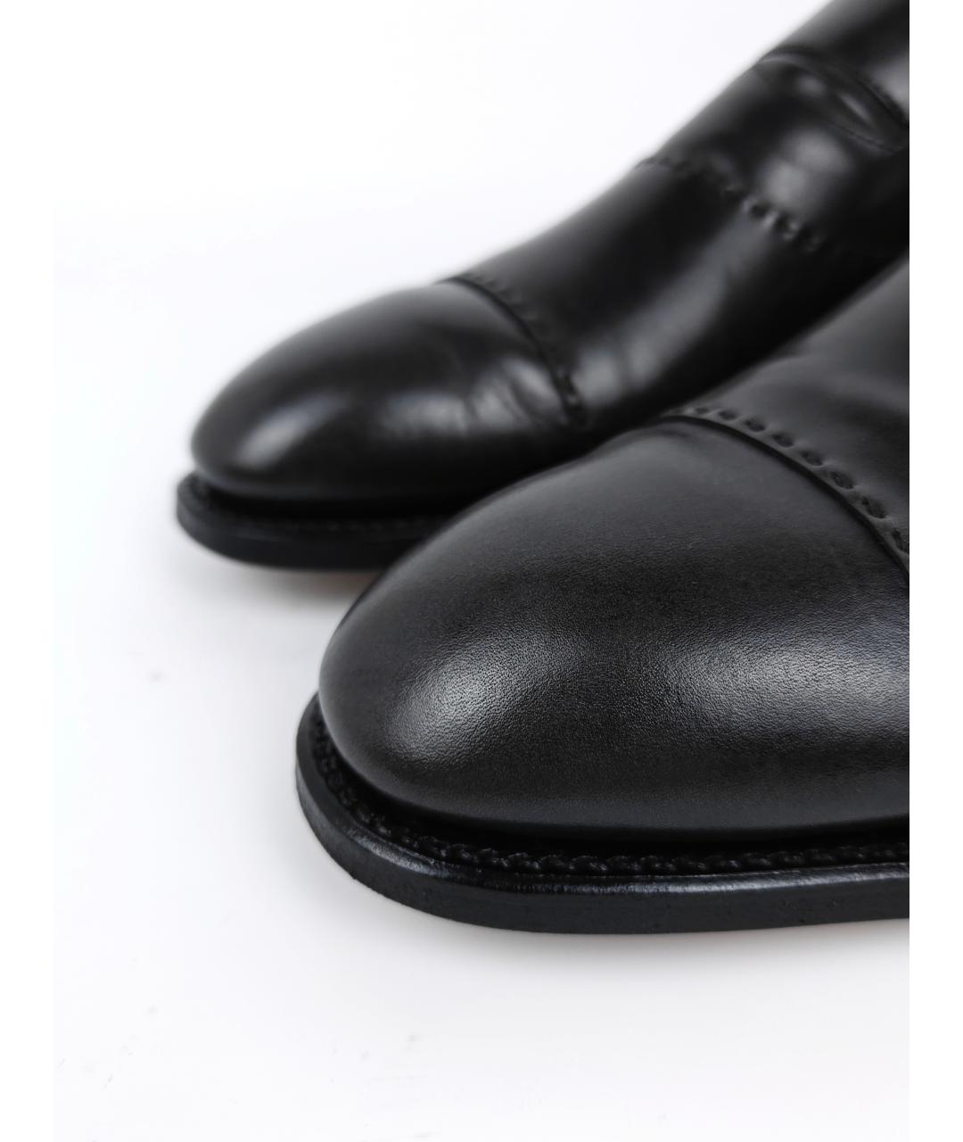 BRIONI Черные кожаные лоферы, фото 8