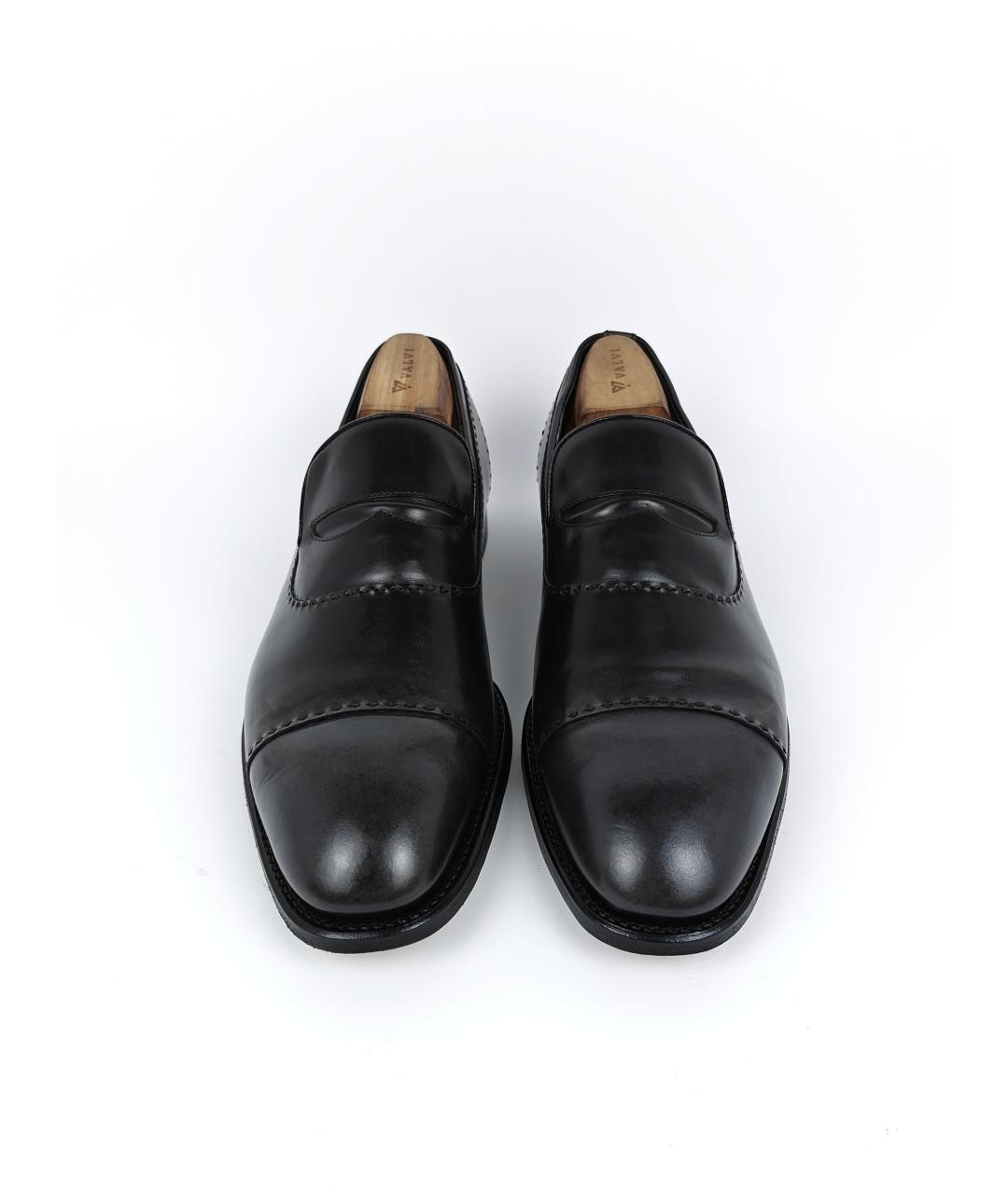 BRIONI Черные кожаные лоферы, фото 5