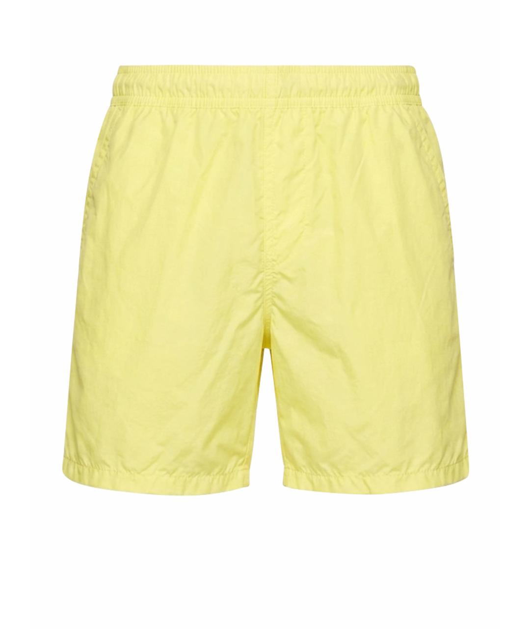 STONE ISLAND Желтые шорты, фото 1