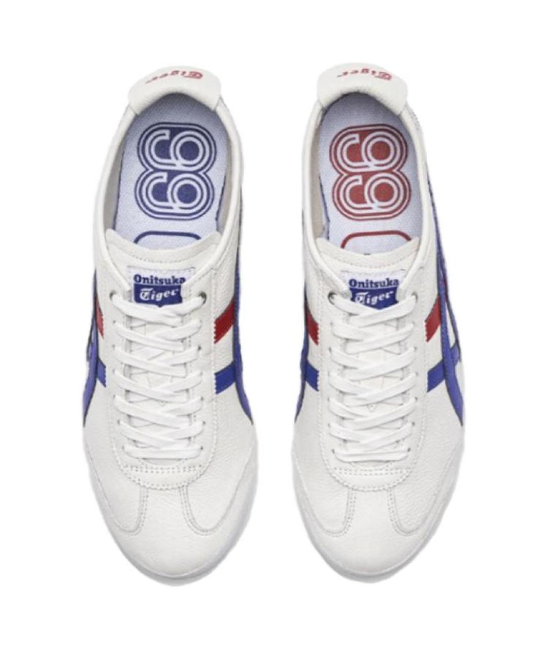 ONITSUKA TIGER Белые кожаные кроссовки, фото 4