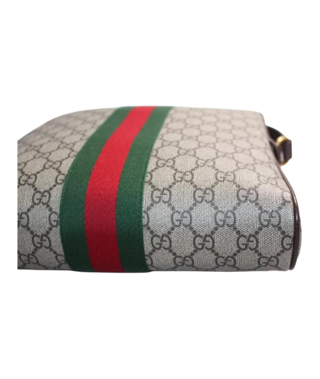 GUCCI Коричневая сумка через плечо, фото 4