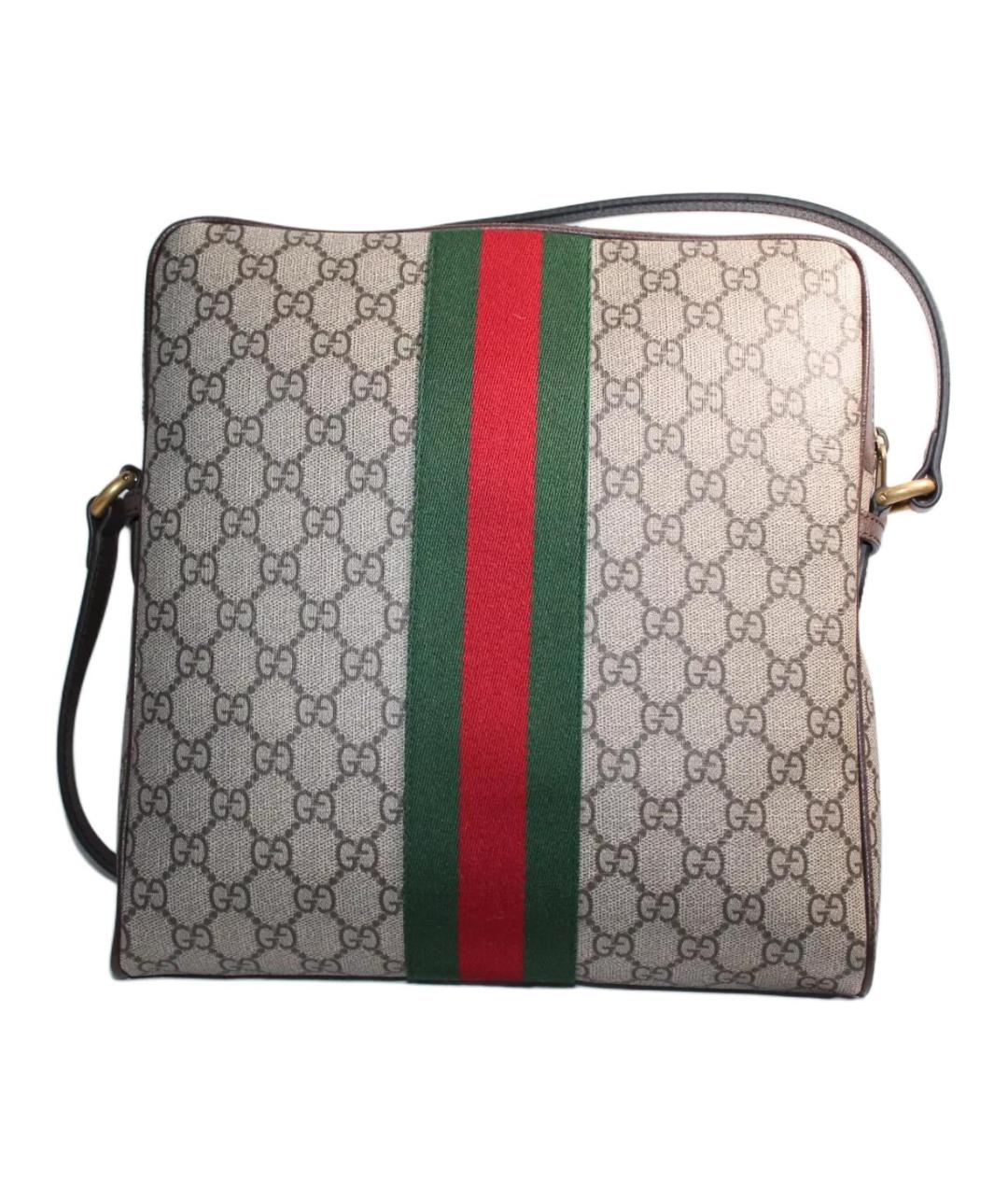 GUCCI Коричневая сумка через плечо, фото 2