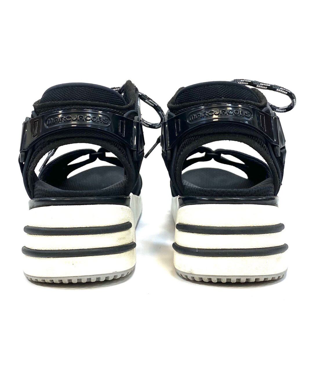 MARC JACOBS Черные резиновые сандалии, фото 5