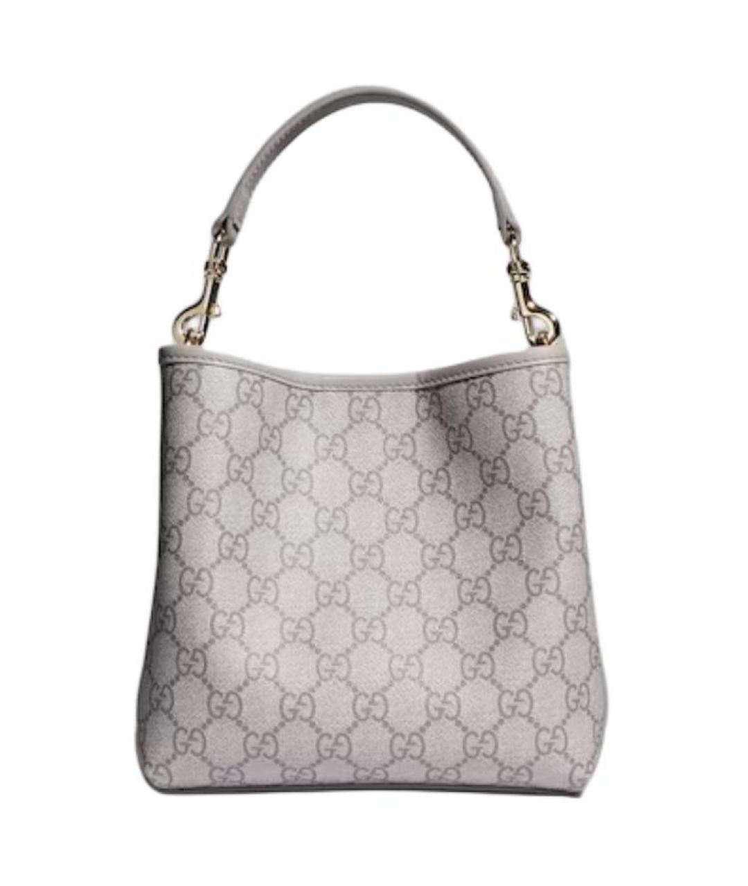 GUCCI Серая сумка через плечо, фото 5