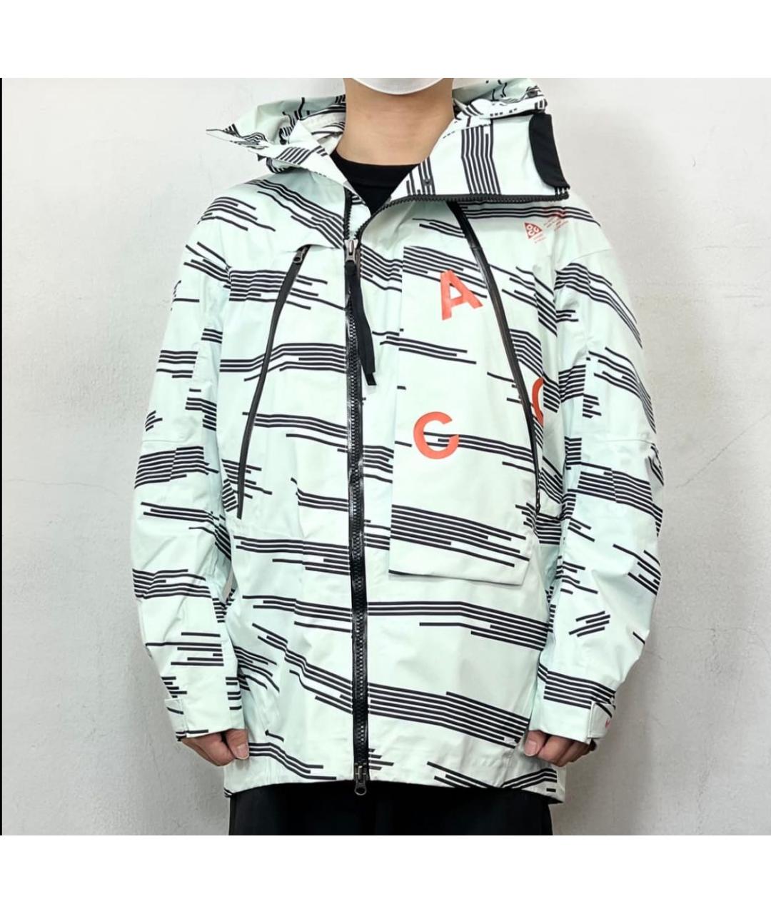 NIKE ACG Белая полиэстеровая куртка, фото 7
