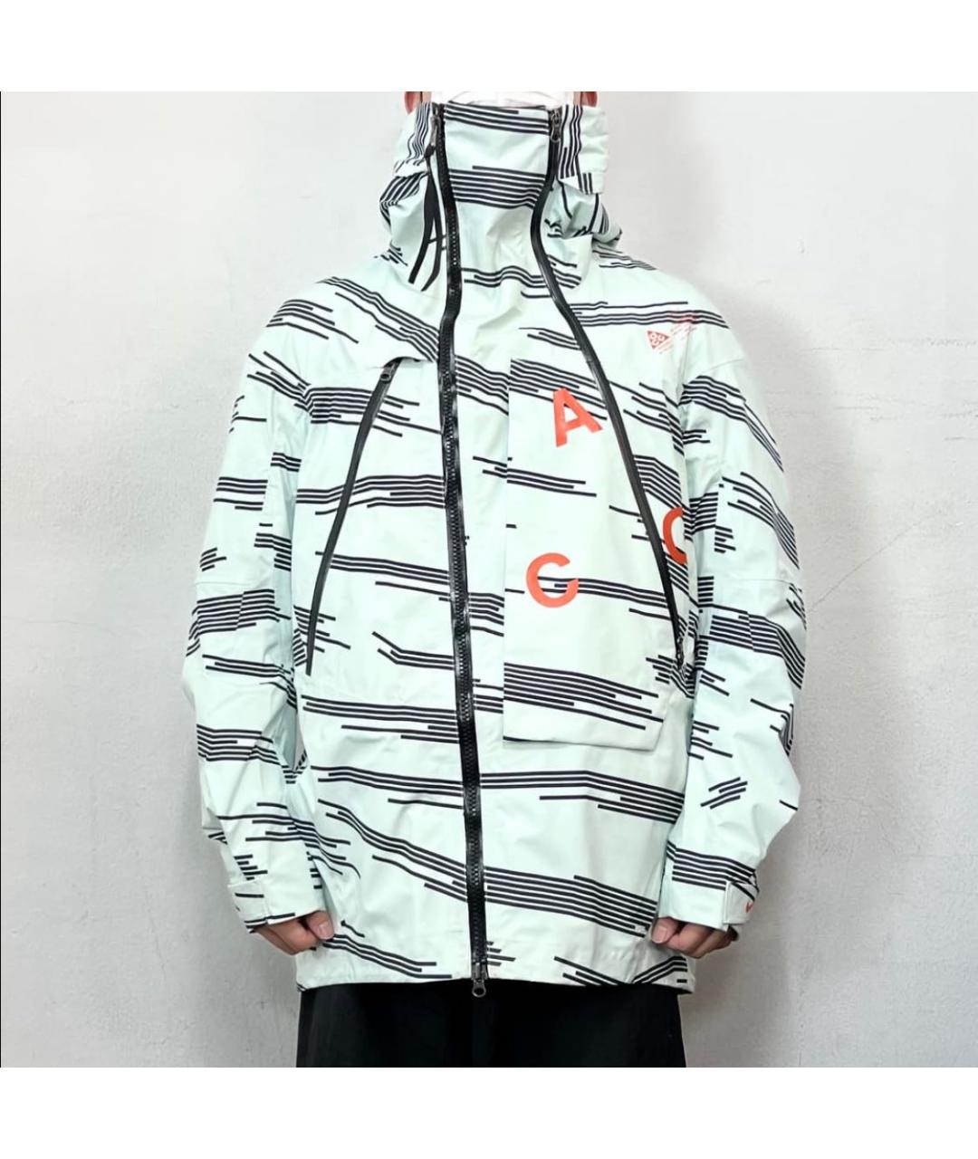 NIKE ACG Белая полиэстеровая куртка, фото 8