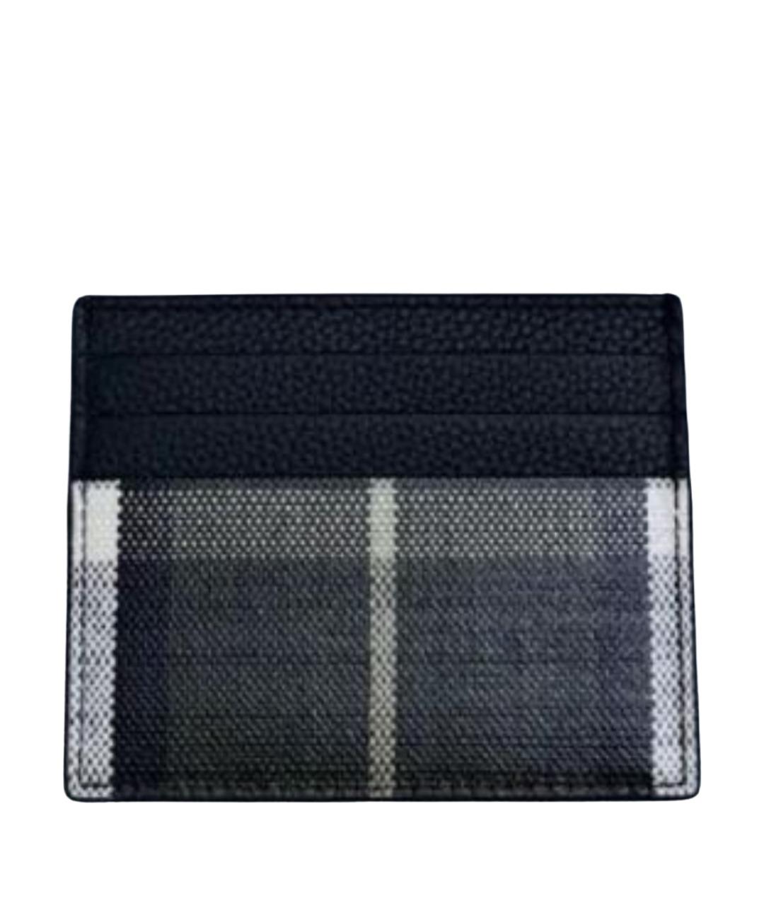 BURBERRY Хаки кожаный кардхолдер, фото 1