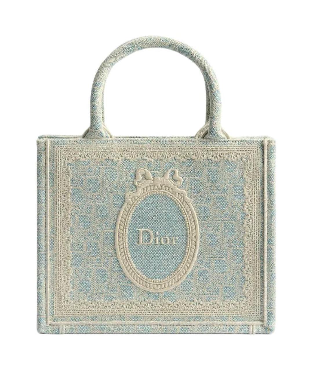 CHRISTIAN DIOR Голубая сумка через плечо, фото 1