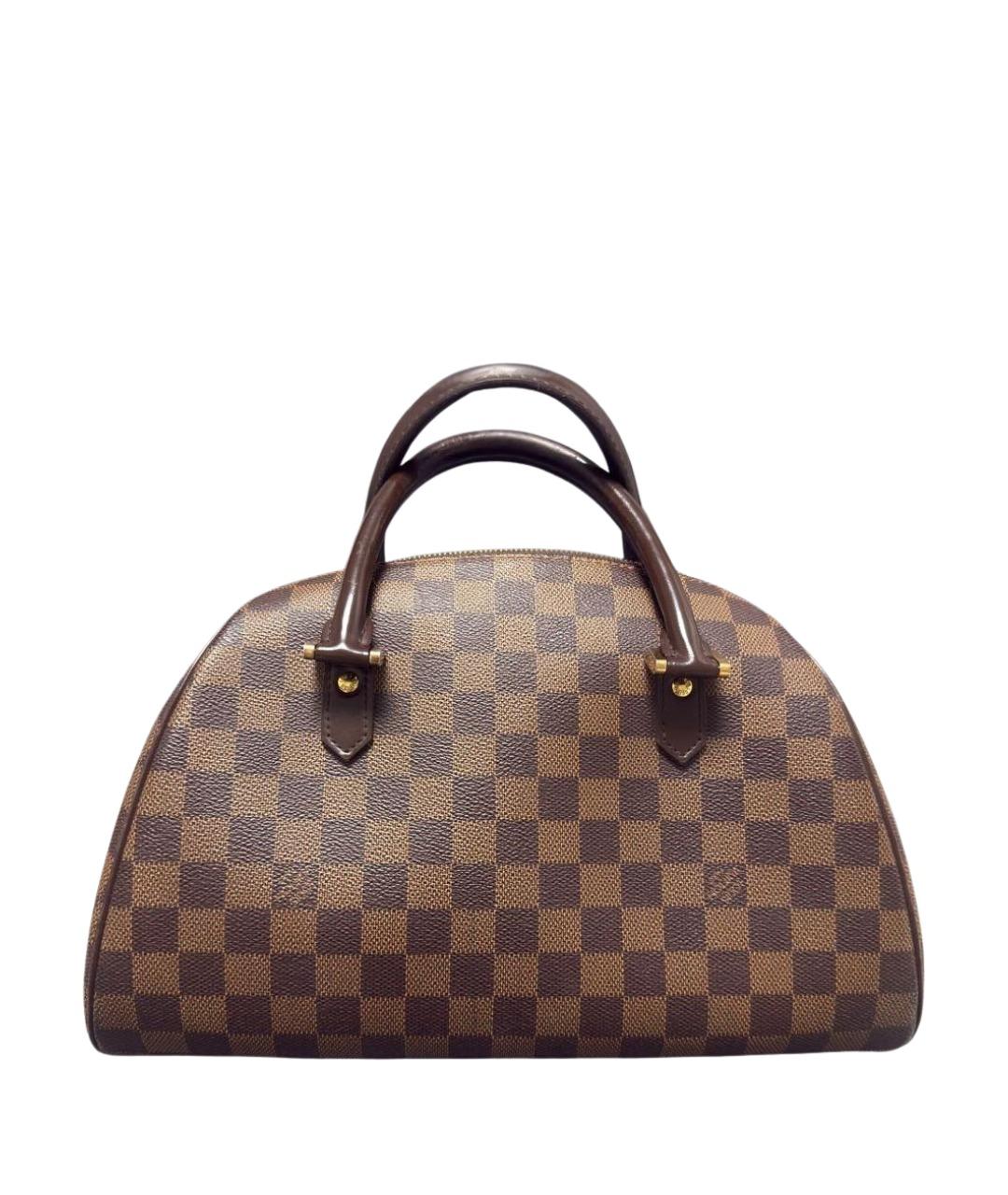 LOUIS VUITTON Коричневая сумка с короткими ручками, фото 1