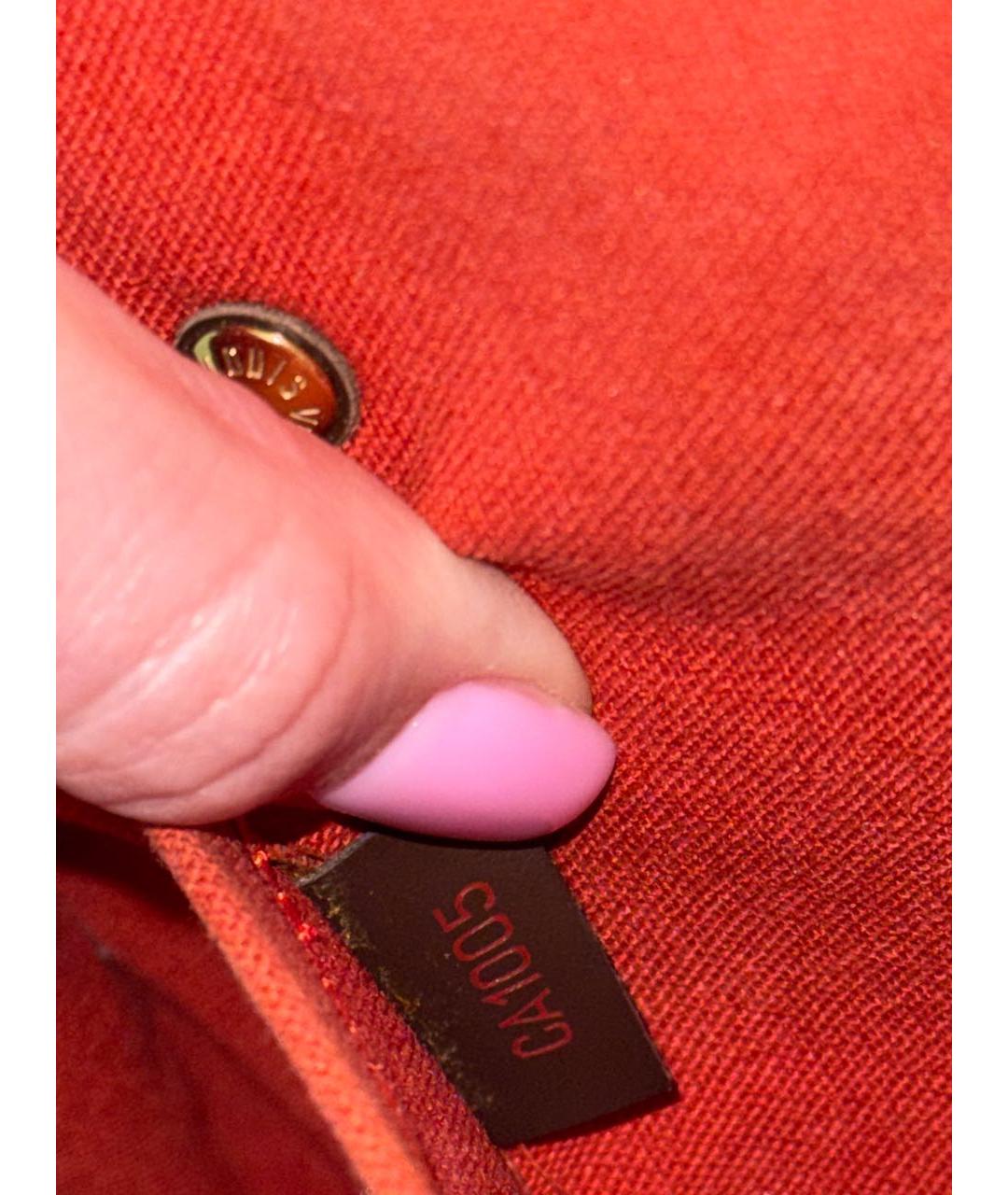 LOUIS VUITTON Коричневая сумка с короткими ручками, фото 6