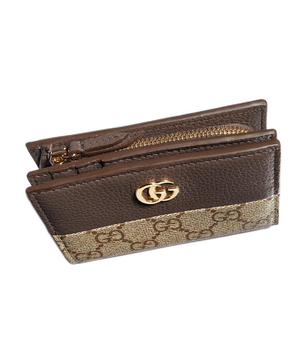 GUCCI Коричневый кошелек, фото 3