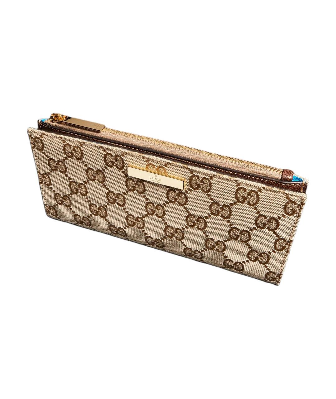 GUCCI Бежевый кошелек, фото 2