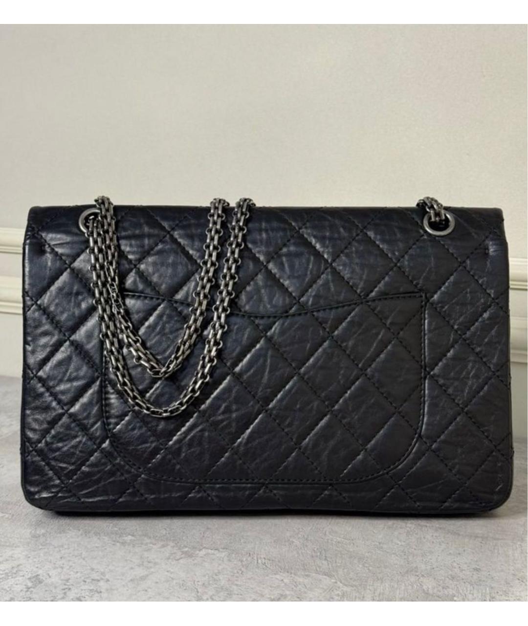 CHANEL Черная кожаная сумка через плечо, фото 3