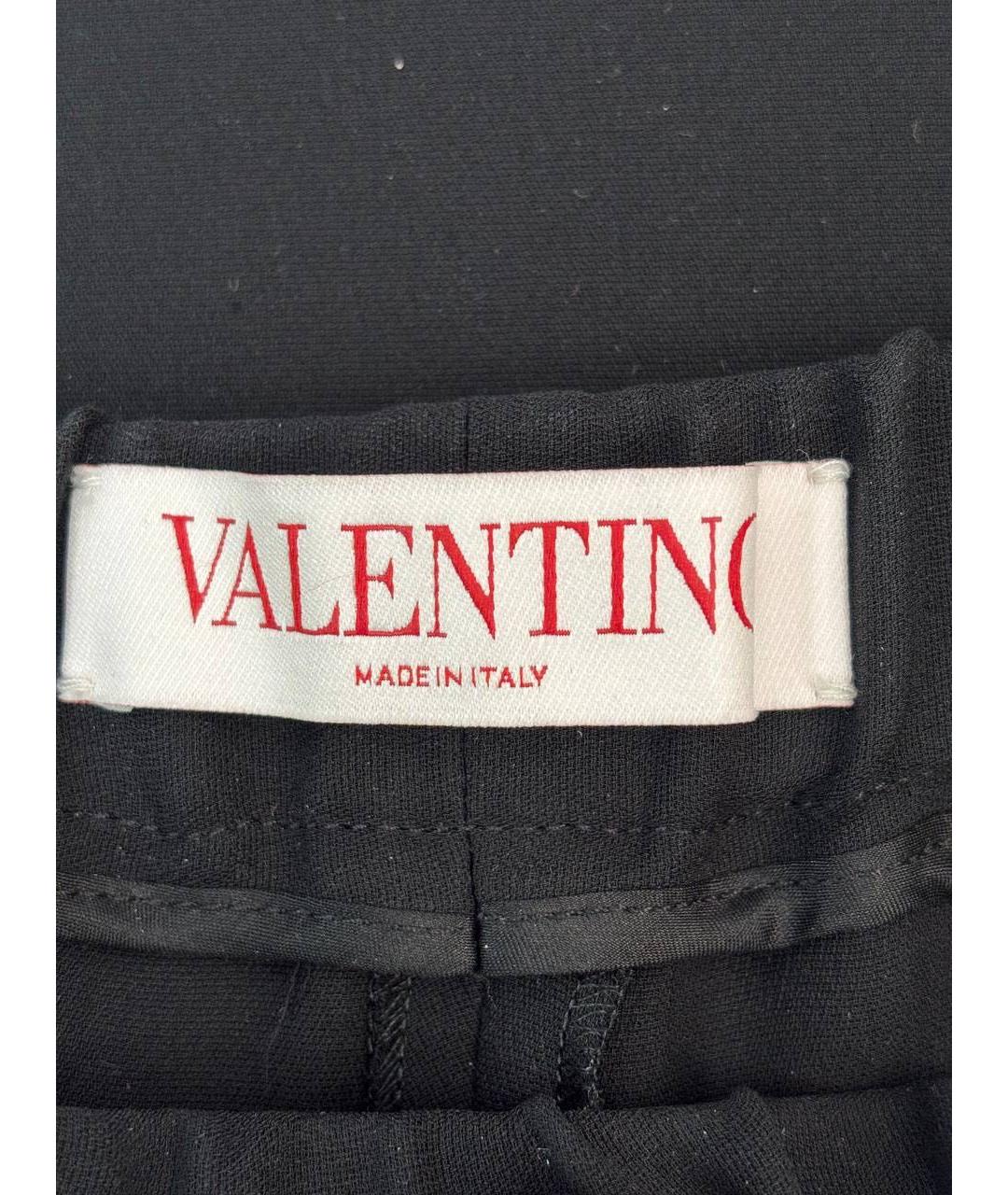 VALENTINO Черные брюки широкие, фото 3