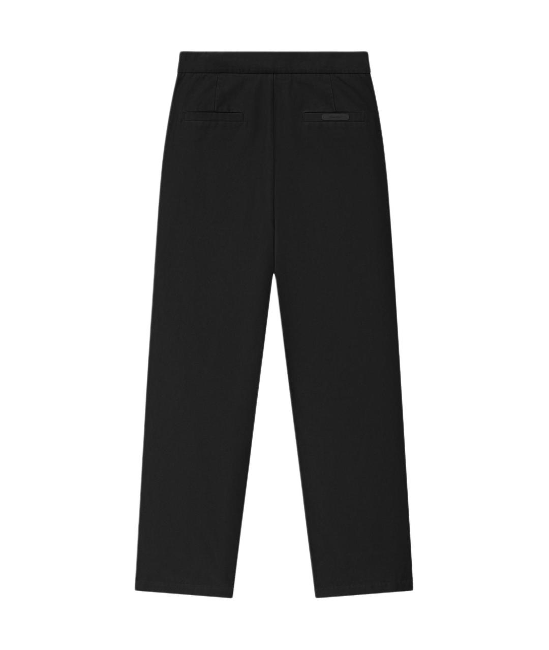 FEAR OF GOD ESSENTIALS Черные прямые брюки, фото 2