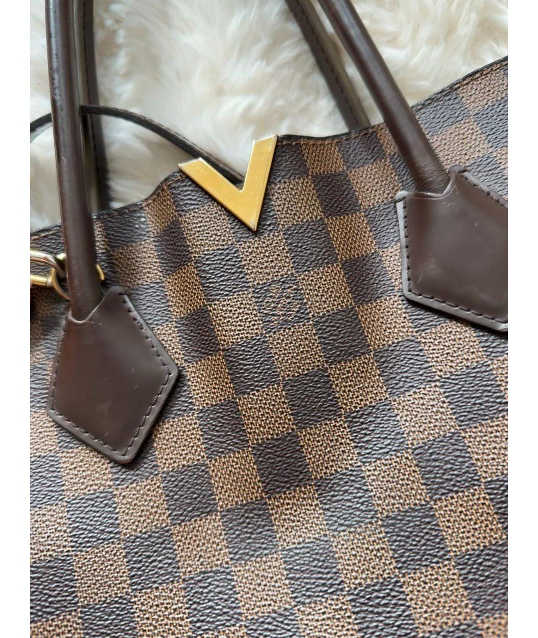 LOUIS VUITTON Коричневая сумка тоут, фото 5