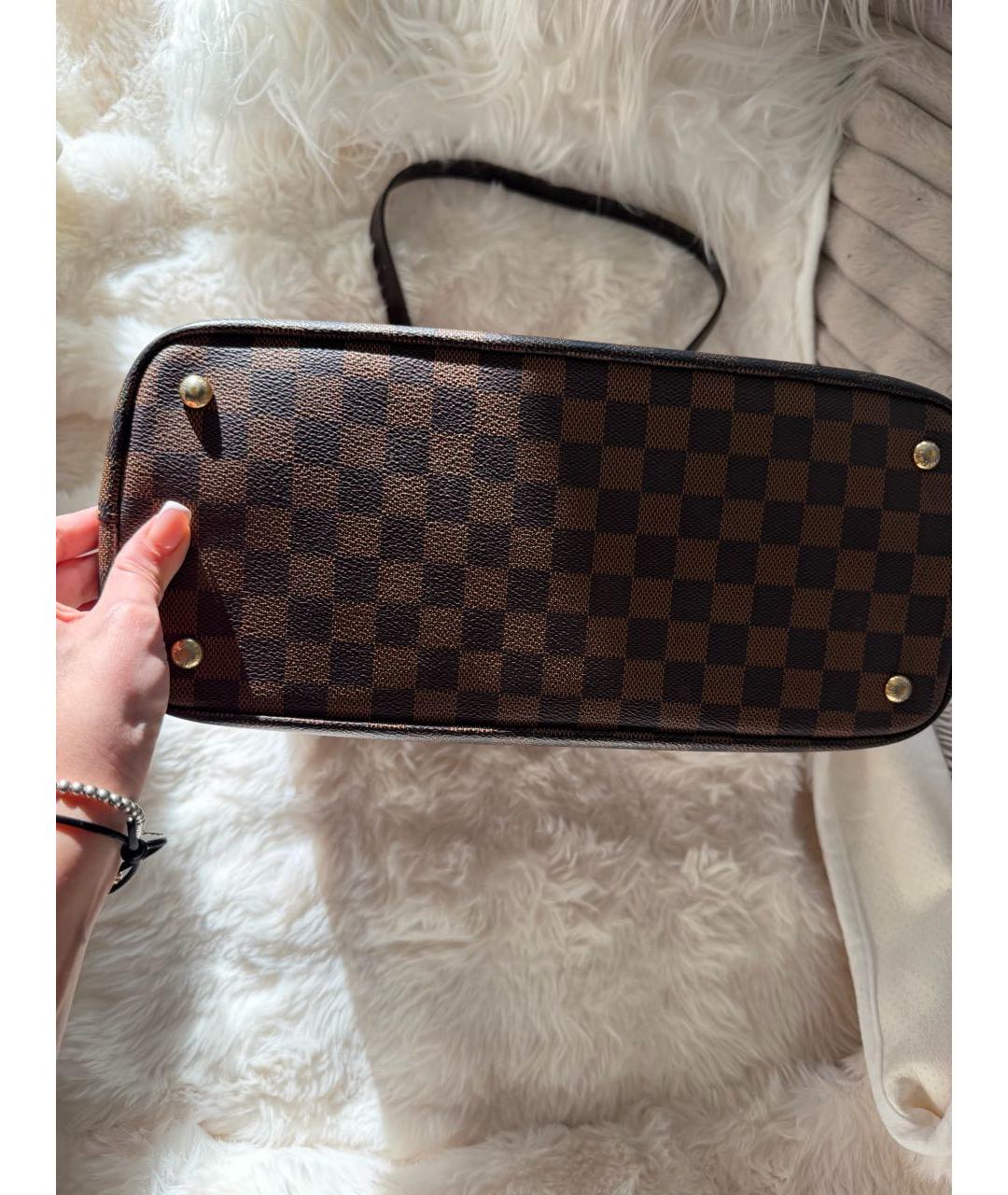 LOUIS VUITTON Коричневая сумка тоут, фото 4
