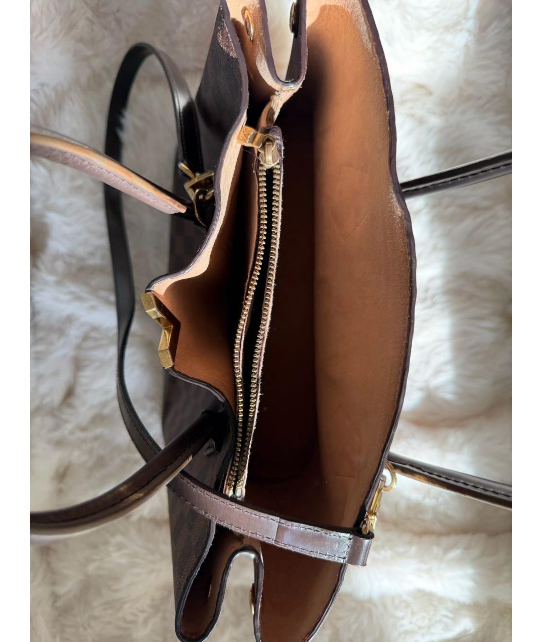LOUIS VUITTON Коричневая сумка тоут, фото 5