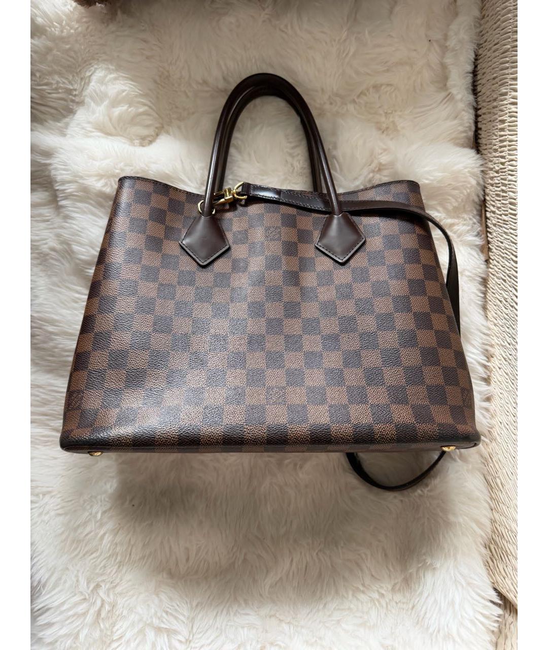 LOUIS VUITTON Коричневая сумка тоут, фото 6