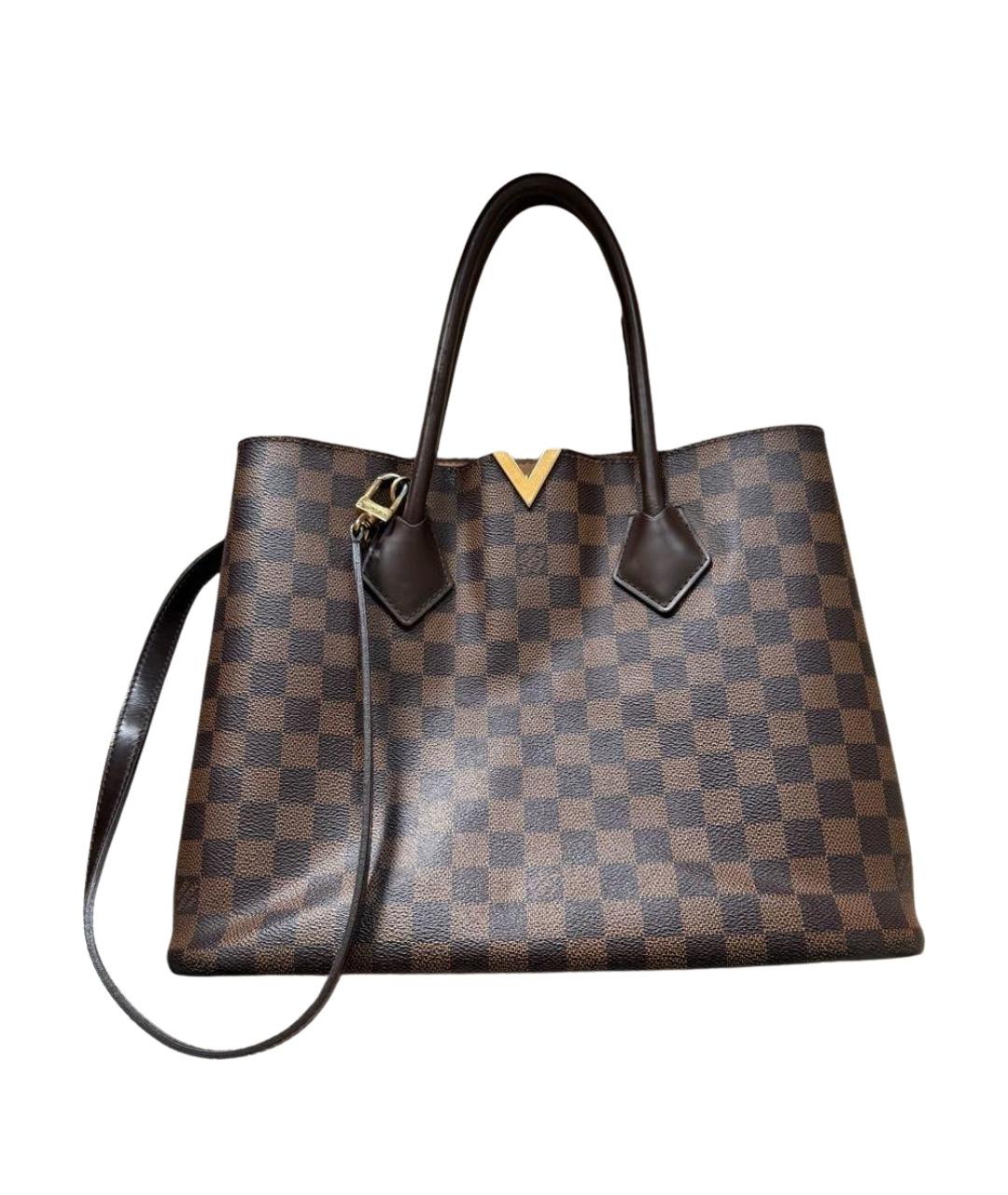 LOUIS VUITTON Коричневая сумка тоут, фото 1