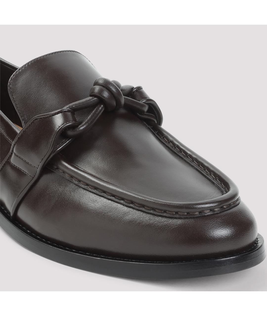 BOTTEGA VENETA Кожаные лоферы, фото 4