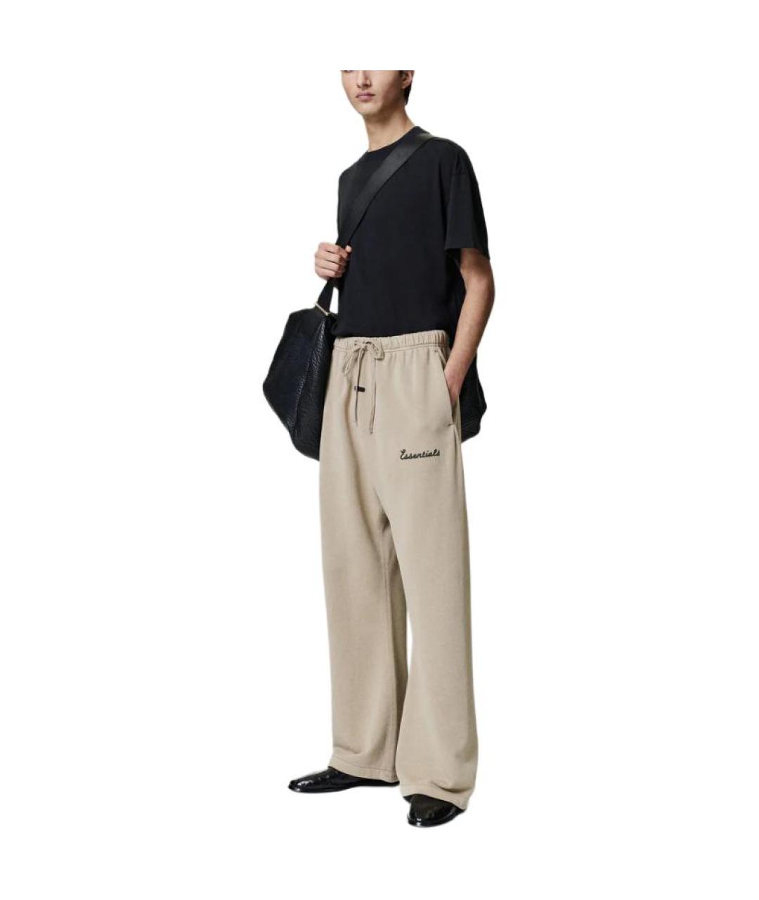 FEAR OF GOD ESSENTIALS Бежевые повседневные брюки, фото 3