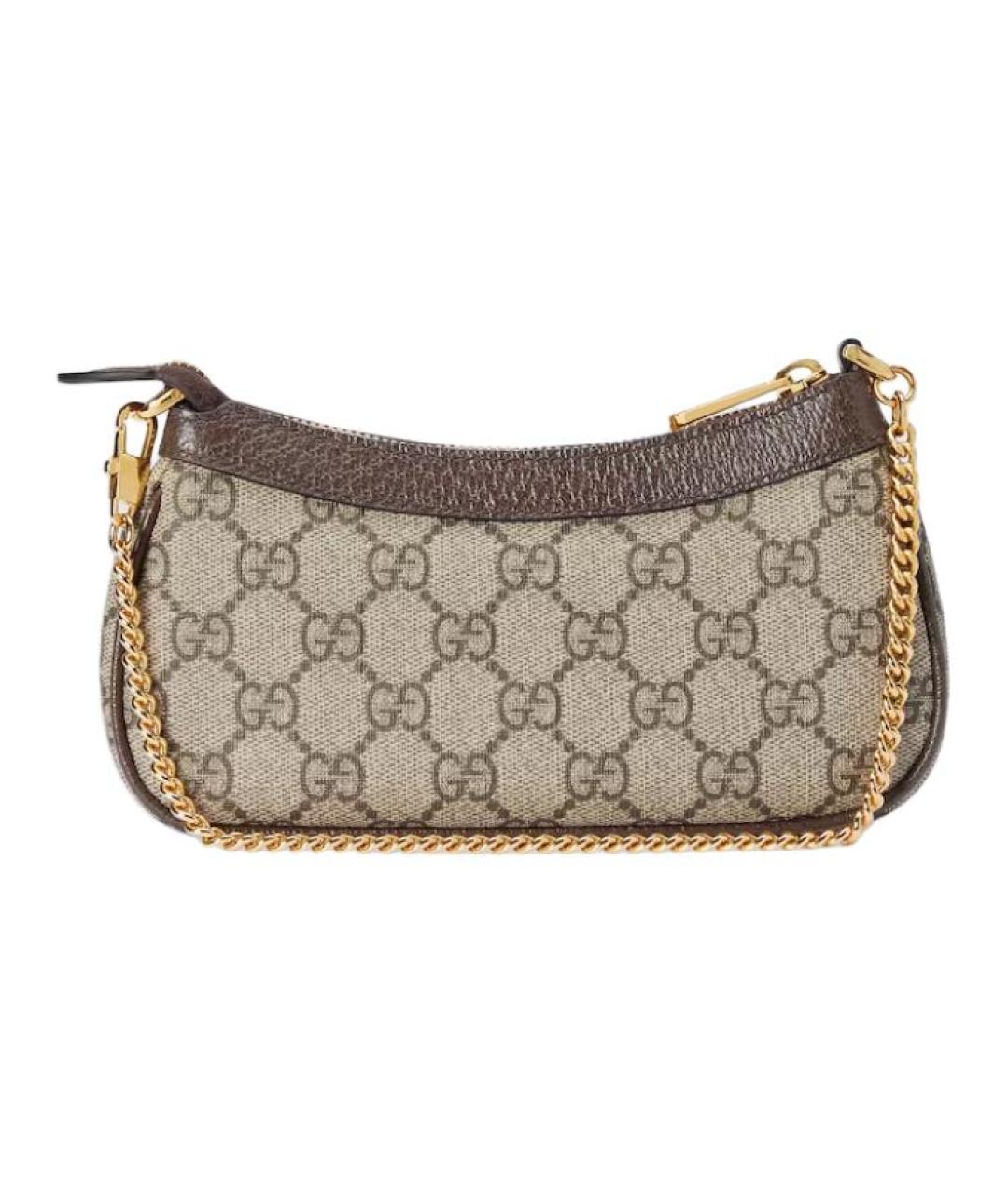 GUCCI Коричневая сумка через плечо, фото 3