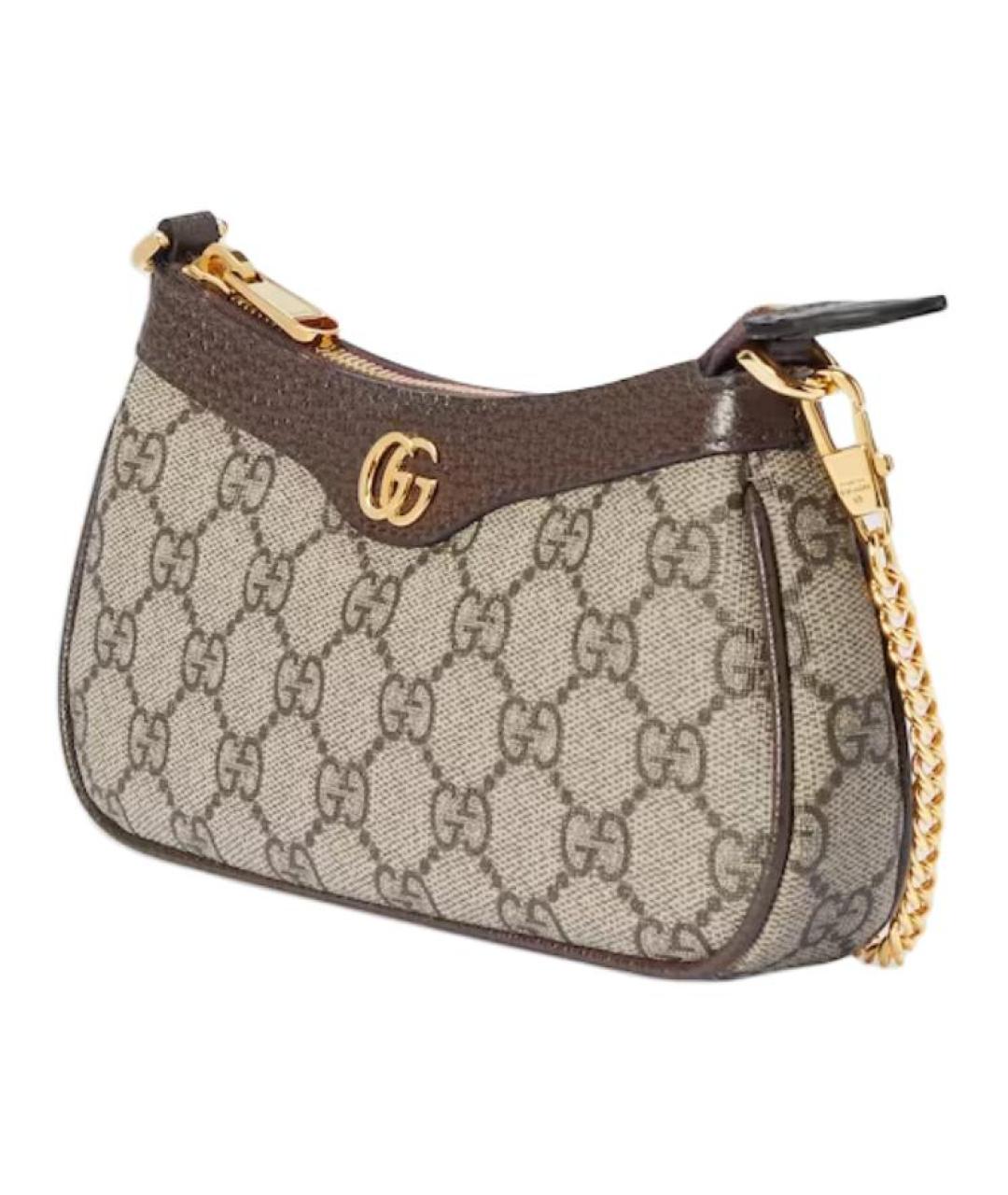 GUCCI Коричневая сумка через плечо, фото 2