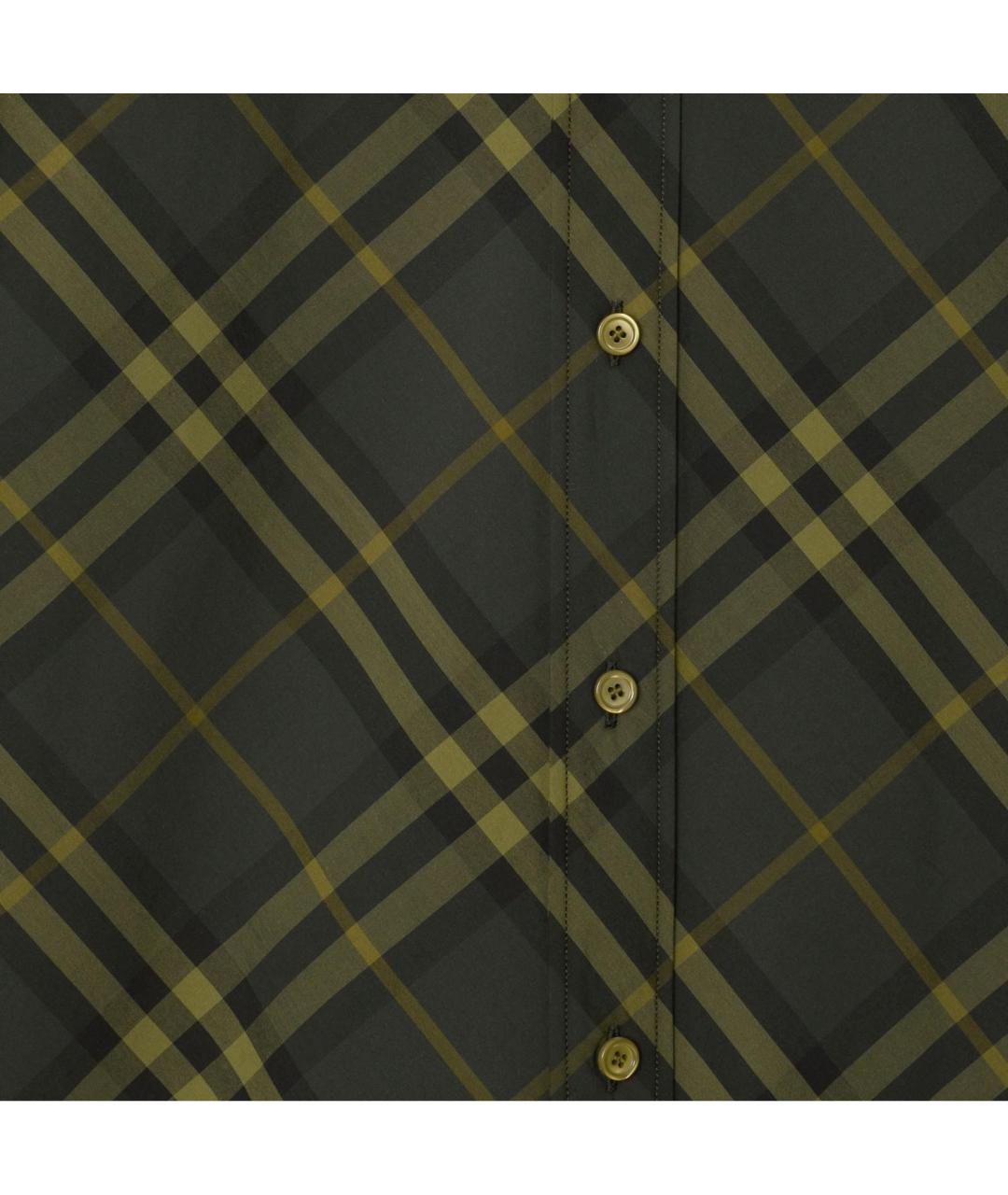 BURBERRY Хаки кэжуал рубашка, фото 5